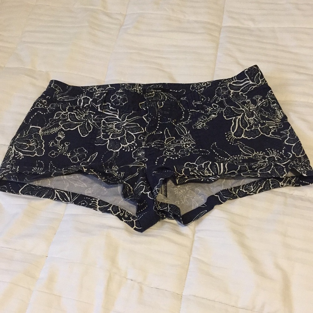 Express patterned shorts
